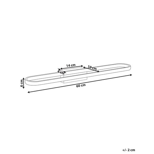 Luminaire LED Pour Tableau Et Miroir Midou Métal Blanc