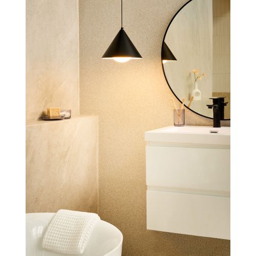 Lampe Suspension Leyre Métal Noir