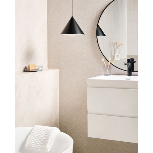 Lampe Suspension Leyre Métal Noir