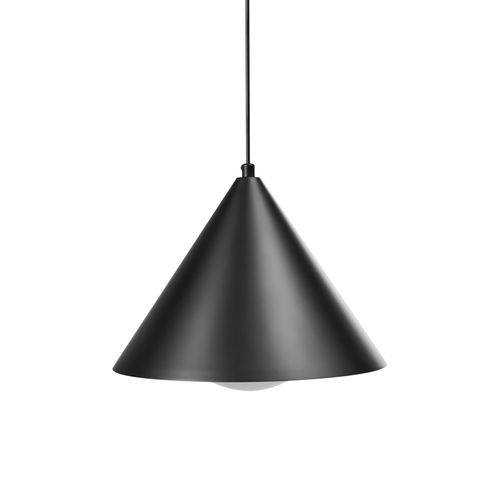 Lampe Suspension Leyre Métal Noir