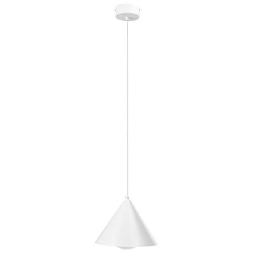 Lampe Suspension Leyre Métal Blanc
