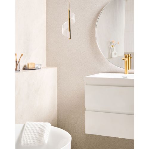 Lampe LED Suspendue Sarela Métal Doré