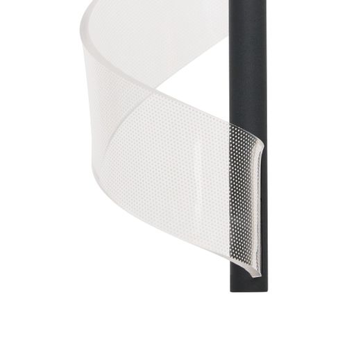 Lampe LED Suspendue Sarela Métal Noir