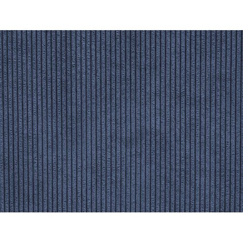 Ottoman Ardal Velours Côtelé Bleu Foncé