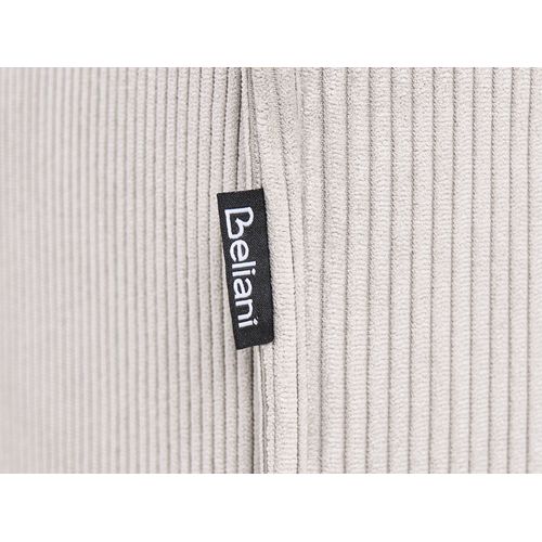 Module Fauteuil Ardal Velours Côtelé Taupe