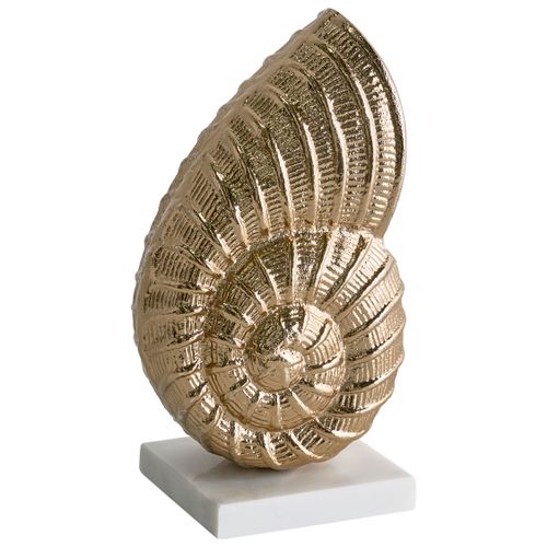 Accessoire Décoratif Coquillage Tulje Métal Doré