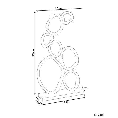 Accessoire Décoratif Blagaj Métal Doré