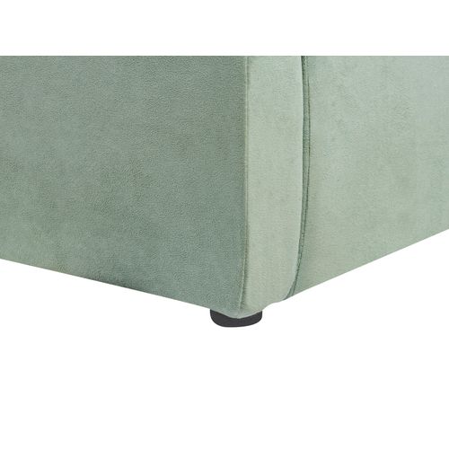 Lit à Eau Velours Bajonna 180 X 200 Cm Vert Menthe