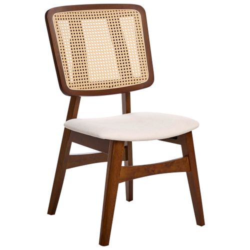 Lot De 2 Chaises De Salle à Manger Alcova Bois Marron