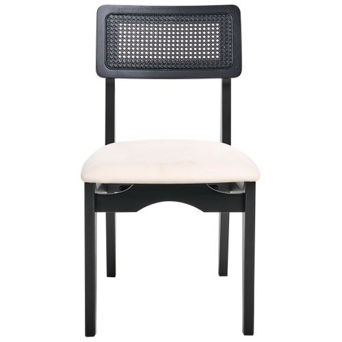 Lot De 2 Chaises De Salle à Manger Rubonia Bois Noir