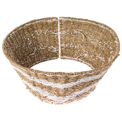 Jupe De Sapin De Noël Hiver Herbier Marin Naturel 60 Cm