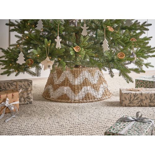 Jupe De Sapin De Noël Hiver Herbier Marin Naturel 60 Cm