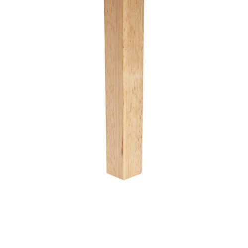 Lot De 2 Chaises De Salle à Manger Ortley Bois Marron Clair/menthe