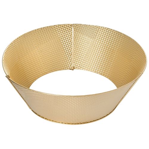 Jupe De Sapin De Noël Lapua Métal Doré 64 Cm