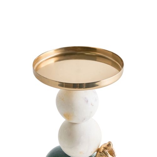 Bougeoir Krivodol Marbre 20 Cm Multicolore