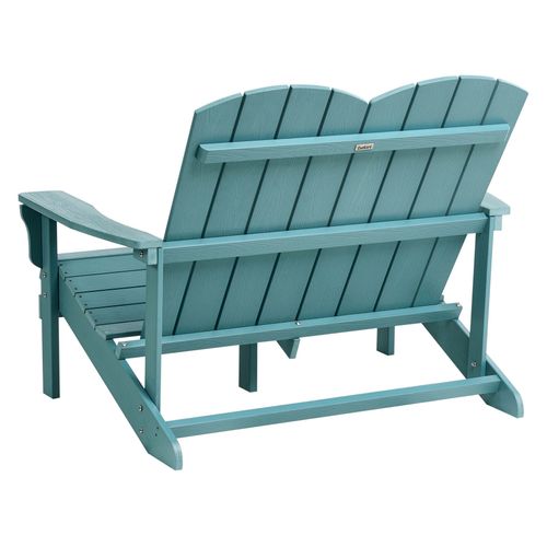 Banc De Jardin Adirondack 125 Cm Bleu Clair