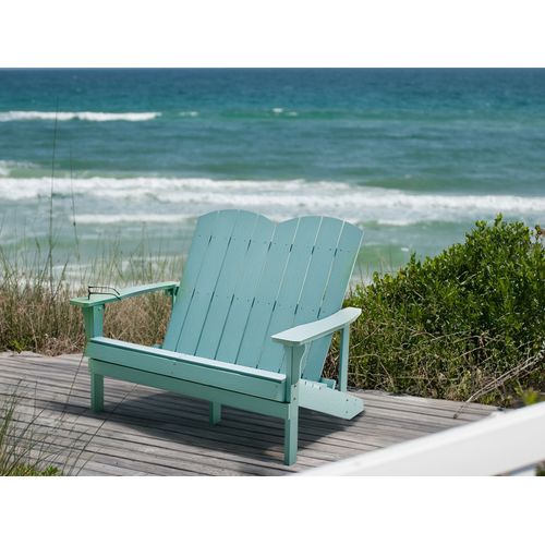 Banc De Jardin Adirondack 125 Cm Bleu Clair