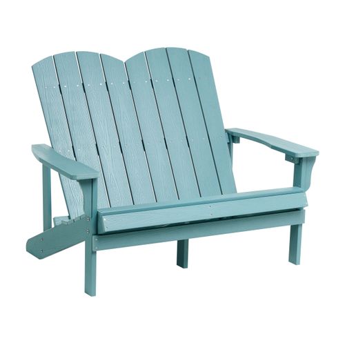 Banc De Jardin Adirondack 125 Cm Bleu Clair