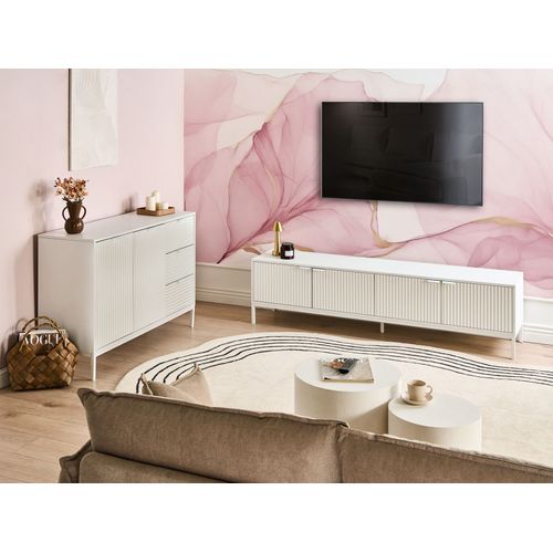 Meuble TV Adelaide Blanc