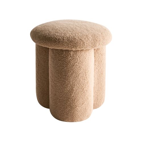 Pouf Carrington Bouclé Beige