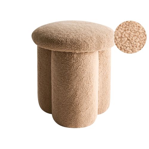 Pouf Carrington Bouclé Beige