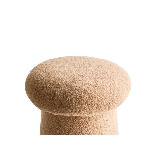 Pouf Eufaula Bouclé Beige