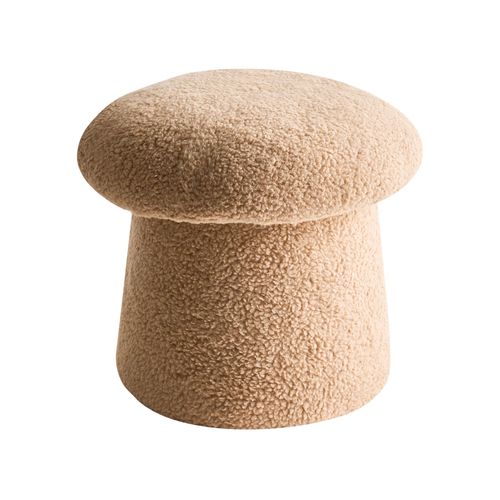 Pouf Eufaula Bouclé Beige
