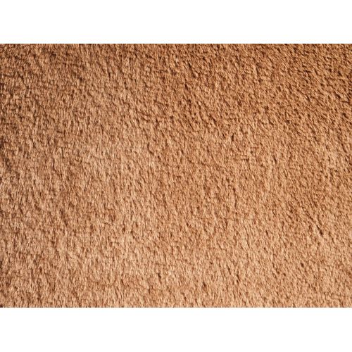 Pouf Bayard Fourrure Synthétique Marron Clair