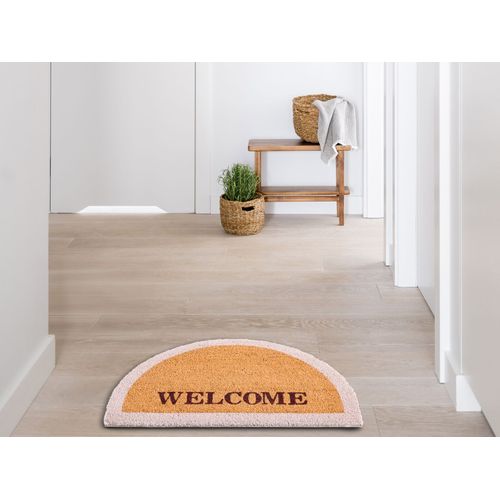 Paillasson Buhi Naturel 45 X 75 Cm Texte Fibre De Coco