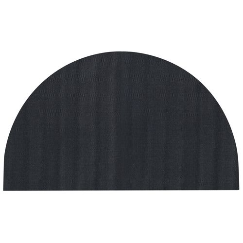 Paillasson Buhi Noir 45 X 75 Cm Texte Fibre De Coco