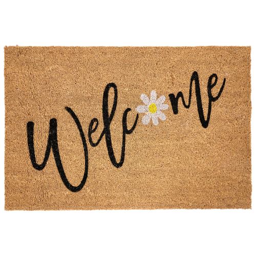 Paillasson Calibato Naturel 60 X 90 Cm Texte Fibre De Coco