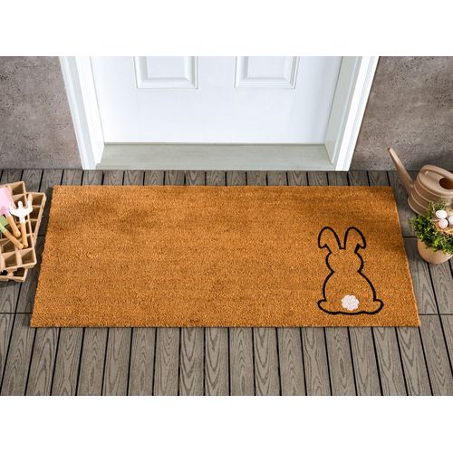 Paillasson Lingayen Naturel 55 X 120 Cm Lapin Fibre De Coco