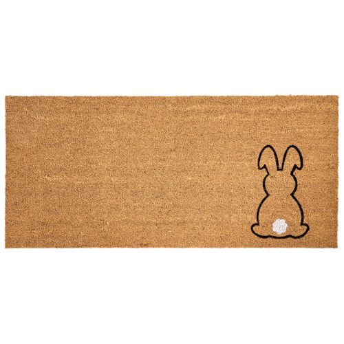 Paillasson Lingayen Naturel 55 X 120 Cm Lapin Fibre De Coco