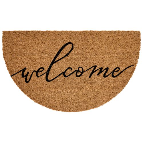 Paillasson Ambuklao Naturel 45 X 75 Cm Texte Fibre De Coco