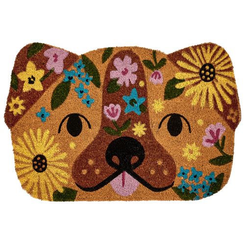 Paillasson Tibig Multicolore 60 X 90 Cm Chien Fibre De Coco