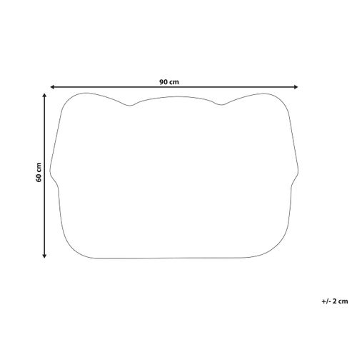 Paillasson Tibig Multicolore 60 X 90 Cm Chien Fibre De Coco
