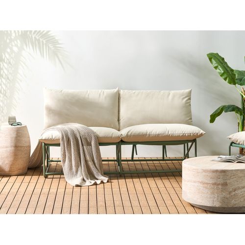 Canapé De Jardin 2 Places Pico Métal Vert