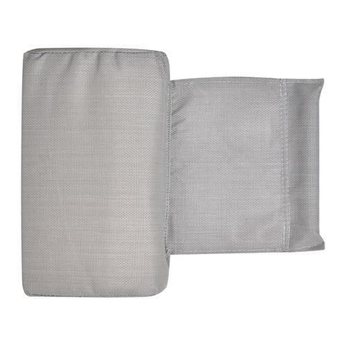 Lot De 2 Transats Soroni Métal Gris Clair