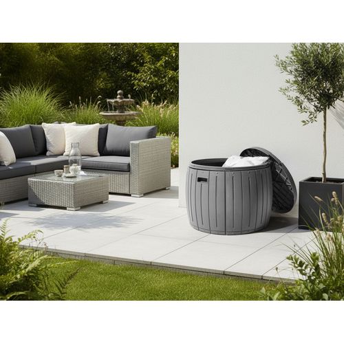 Coffre De Rangement Prinos 56 Cm 56 Cm Gris