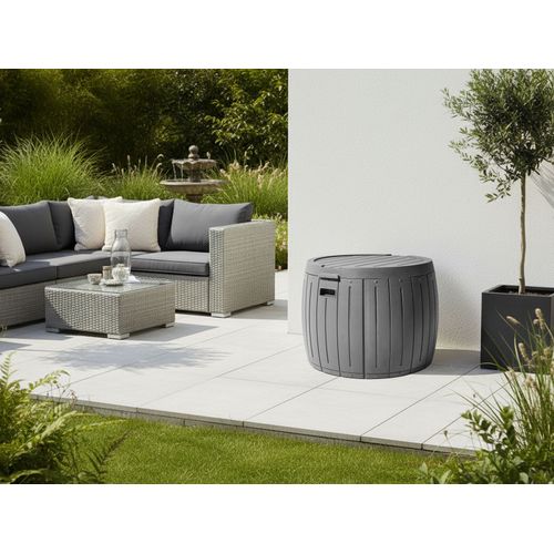 Coffre De Rangement Prinos 56 Cm 56 Cm Gris