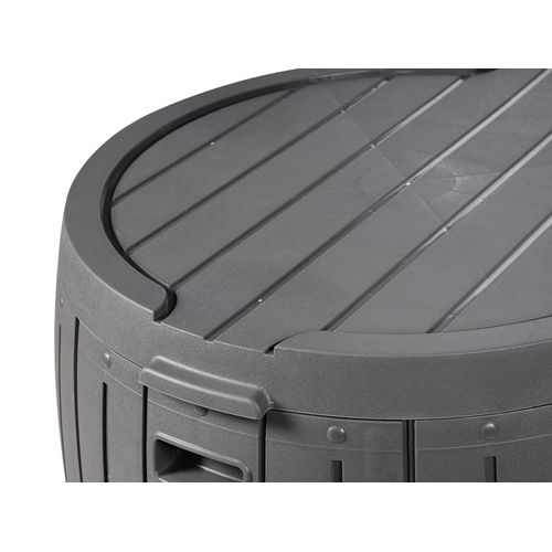 Coffre De Rangement Prinos 56 Cm 56 Cm Gris