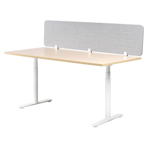 Cloison Amovible De Bureau Ziggy Gris Clair