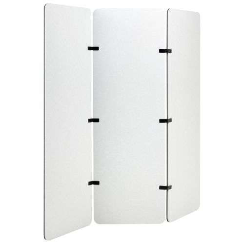 Séparateur De Bureau Paravent Futura Gris Foncé