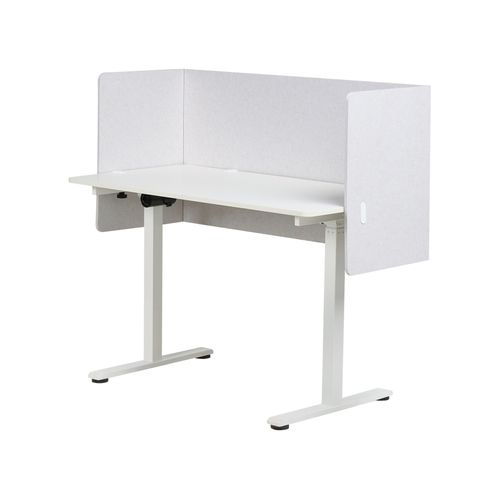 Cloison Amovible De Bureau Soloa Blanc Cassé