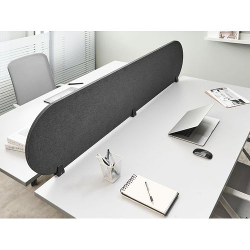 Cloison Amovible De Bureau Sparky Gris Foncé