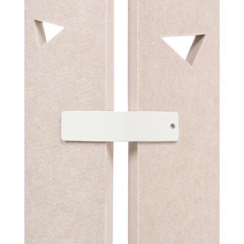 Séparateur De Bureau Paravent Starry Beige Clair