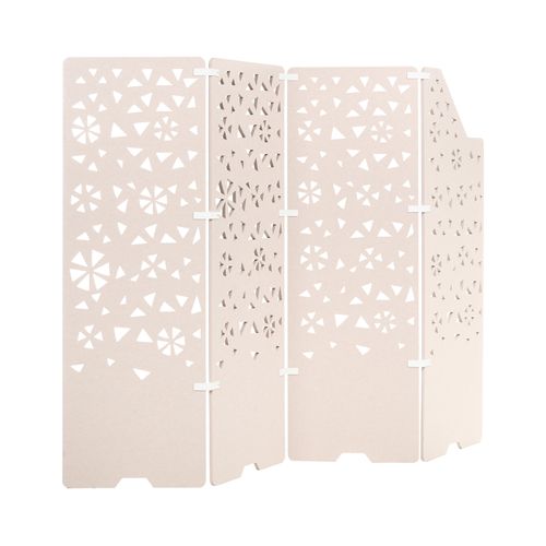 Séparateur De Bureau Paravent Starry Beige Clair