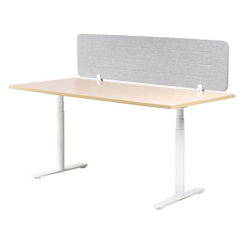Cloison Amovible De Bureau Ziggy Gris Clair