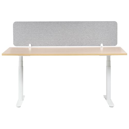Cloison Amovible De Bureau Ziggy Gris Clair