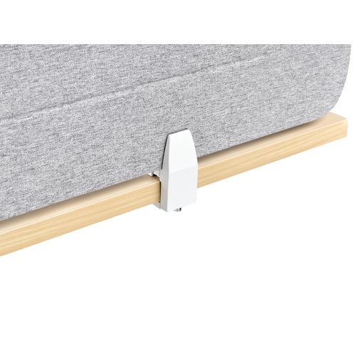 Cloison Amovible De Bureau Ziggy Gris Clair